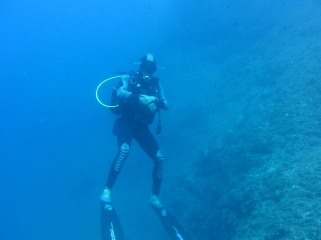 Azul profundo/ inmersión profunda